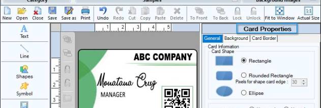 Printable Business Cards Maker screenshot