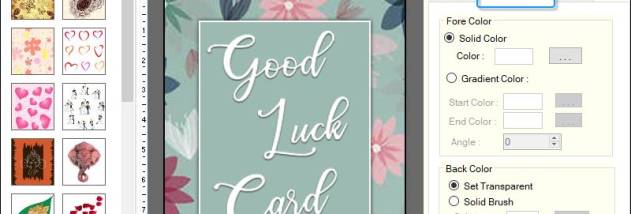 Printable Greeting Cards Maker screenshot