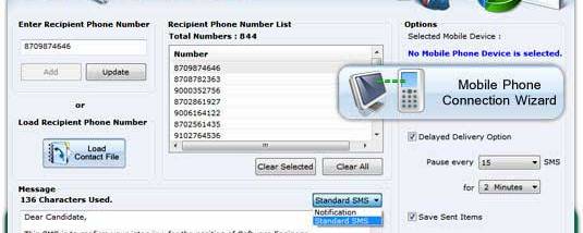 Professional Bulk SMS Software screenshot