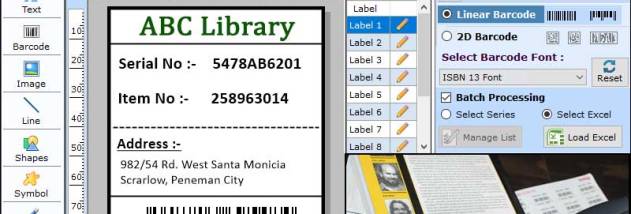 Publisher Barcode Generator screenshot