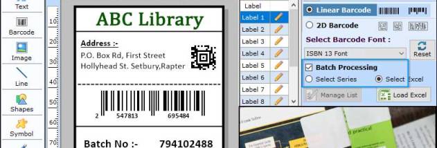 Publishers Business Barcode screenshot