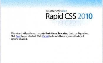 Rapid CSS screenshot