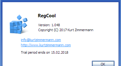 RegCool Portable screenshot