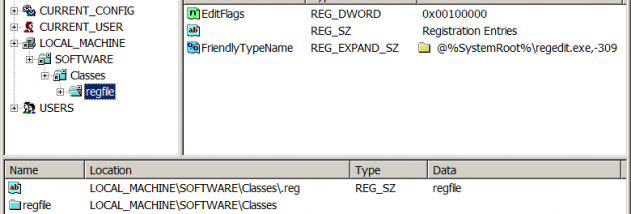 RegmagiK Registry Editor 32 bit screenshot