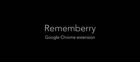 Rememberry for Chrome screenshot