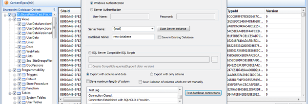 Aryson SharePoint Server Recovery screenshot