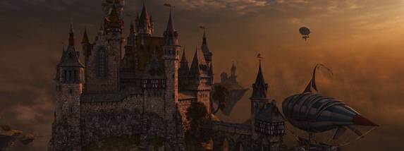 Sky Citadel 3D Screensaver screenshot