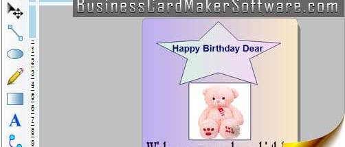 Software Greeting Card Maker screenshot