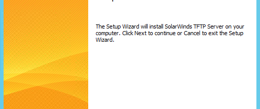 SolarWinds TFTP Server screenshot