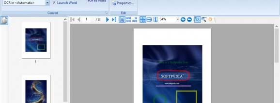 Solid PDF to Word screenshot