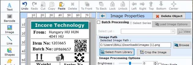 Standard Barcode Creating Tool screenshot