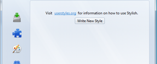 Stylish for Chrome screenshot