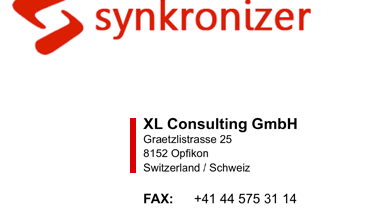 Synkronizer screenshot