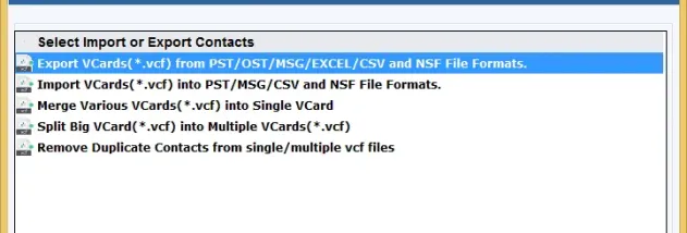 TrustVare NSF Converter screenshot