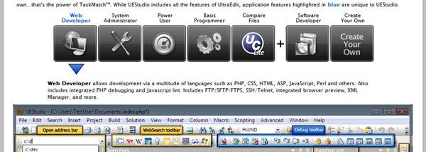 UEStudio screenshot