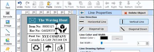 USPS Postal Barcode Software screenshot