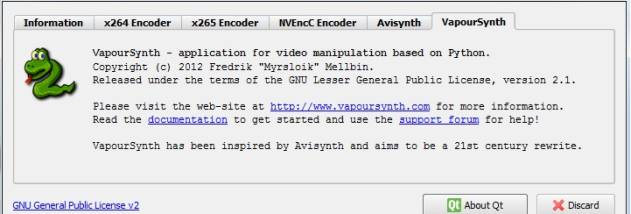 VapourSynth screenshot