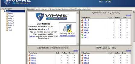 Vipre Definition Files screenshot