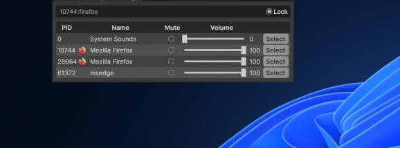 Volume Control screenshot