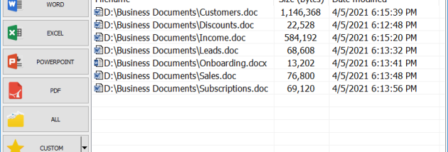 VOVSOFT - Document Manager screenshot