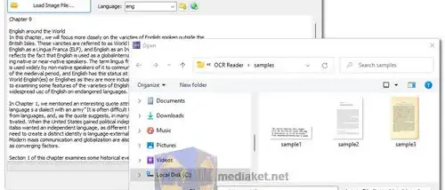 Vovsoft OCR Reader screenshot