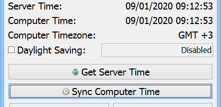 VOVSOFT - Time Sync screenshot