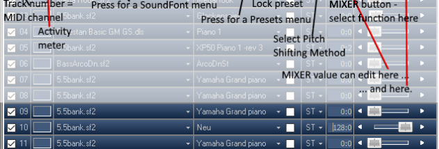 VSTSynthFont screenshot