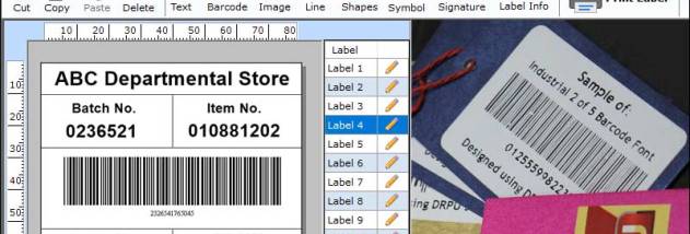 Warehousing Barcode Generator Software screenshot