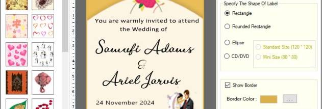 Wedding Card Designer screenshot