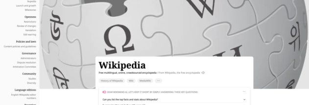 Wikiwand: Wikipedia Modernized - For Chrome screenshot