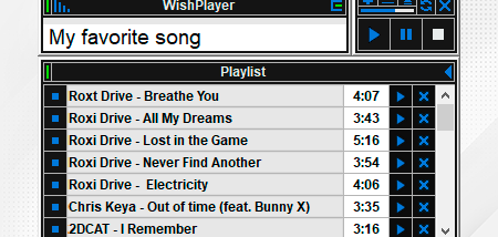 WishPlayer screenshot