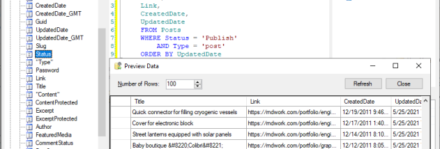 WordPress SSIS Components by Devart screenshot