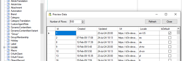 Zendesk SSIS Components by Devart screenshot