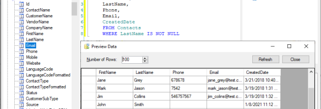 Zoho Books SSIS Components by Devart screenshot