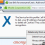 Windows 10 - anonymoX for Chrome 1.6.0 screenshot