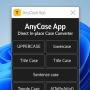 Windows 10 - AnyCase App 12.77 screenshot
