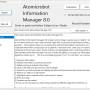 Windows 10 - Atomicrobot Information Manager 8.0 screenshot