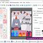 Windows 10 - Birthday Cards Maker 5.4.8.4 screenshot