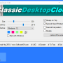 Windows 10 - ClassicDesktopClock 4.54 screenshot