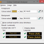 Windows 10 - Colour Contrast Analyser 3.5.4 screenshot