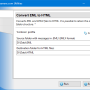Windows 10 - Convert EML to HTML for Outlook 4.20 screenshot