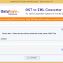 Windows 10 - DataVare OST to EML Converter Expert 1.0 screenshot