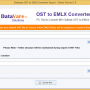 Windows 10 - DataVare OST to EMLX Converter Expert 1.0 screenshot