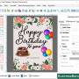 Windows 10 - Digital Birthday Card Printing Software 12.8 screenshot