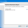 Windows 10 - Duplicate Attachments Report for Outlook 4.20 screenshot