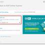 Windows 10 - ESET Online Scanner 3.7.8.0 screenshot