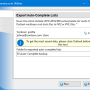 Windows 10 - Export Auto-Complete Lists for Outlook 4.21 screenshot