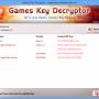 Windows 10 - Games Key Decryptor 5.0 screenshot