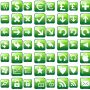 Windows 10 - Green Web Buttons 1.0 screenshot