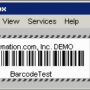 Windows 10 - Java Barcode Font Encoder Class Library 15.1 screenshot